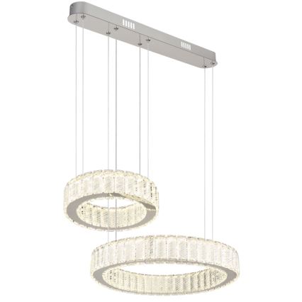 Globo - LED Prigušivi luster na sajli LED/80W/230V 2700-6000K + daljinski upravljač
