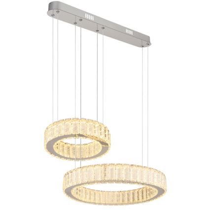 Globo - LED Prigušivi luster na sajli LED/80W/230V 2700-6000K + daljinski upravljač