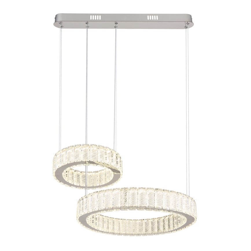 Globo - LED Prigušivi luster na sajli LED/80W/230V 2700-6000K + daljinski upravljač