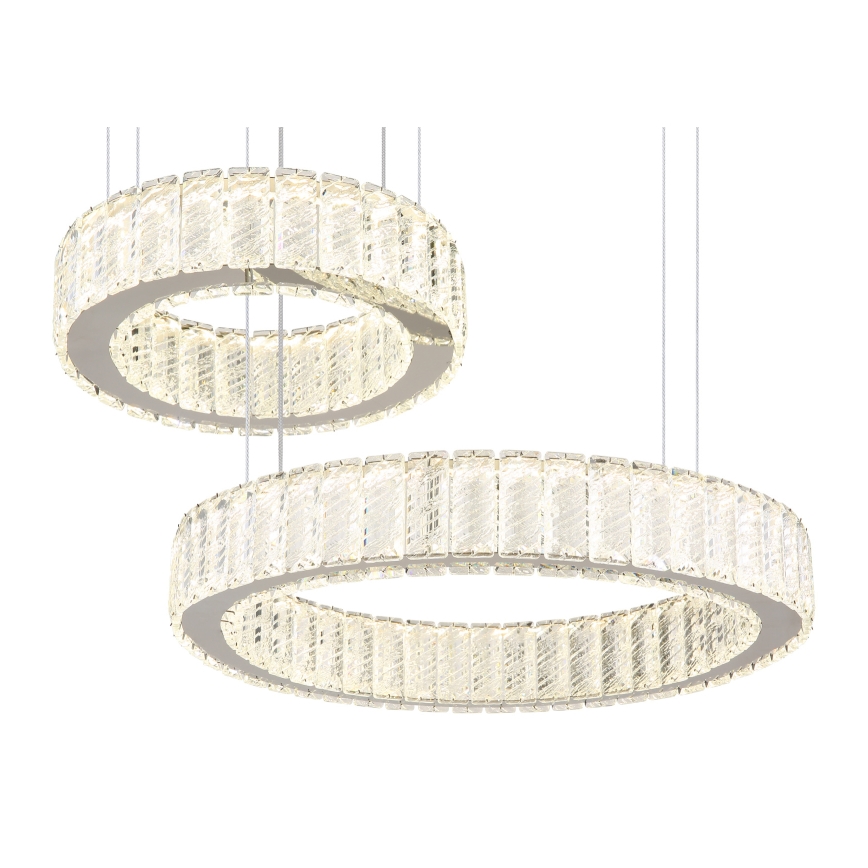 Globo - LED Prigušivi luster na sajli LED/80W/230V 2700-6000K + daljinski upravljač