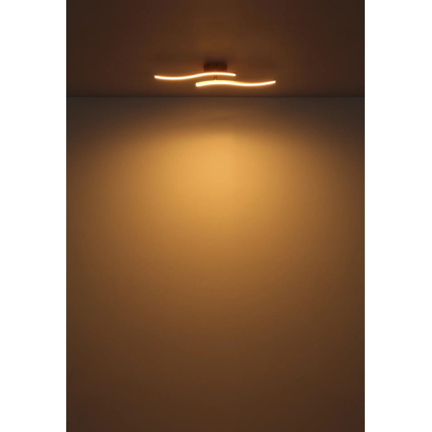Globo - LED Nadgradni luster LED/12W/230V 3000K narančasta