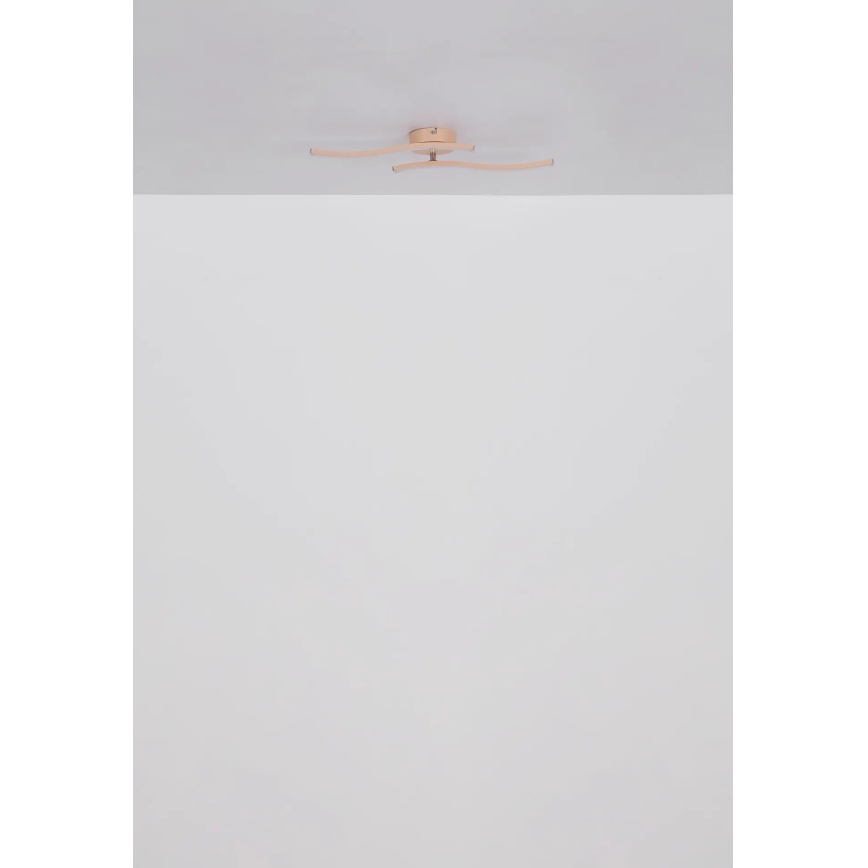 Globo - LED Nadgradni luster LED/12W/230V 3000K narančasta
