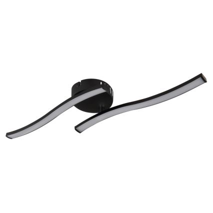 Globo - LED Stropna svjetiljka 2xLED/6W/230V crna