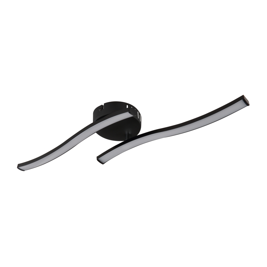 Globo - LED Stropna svjetiljka 2xLED/6W/230V crna