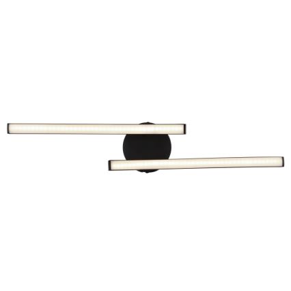 Globo - LED Stropna svjetiljka 2xLED/6W/230V crna