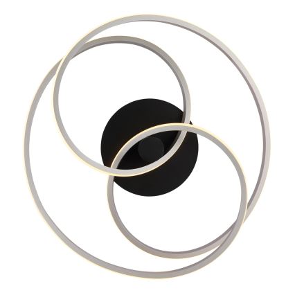 Globo - LED Nadgradni luster LED/40W/230V 3000K mat krom/crna