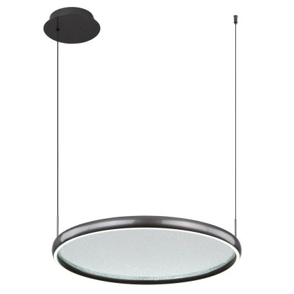 Globo - LED Prigušivi luster na sajli LED/36W/230V 2700-6000K crna + daljinski upravljač