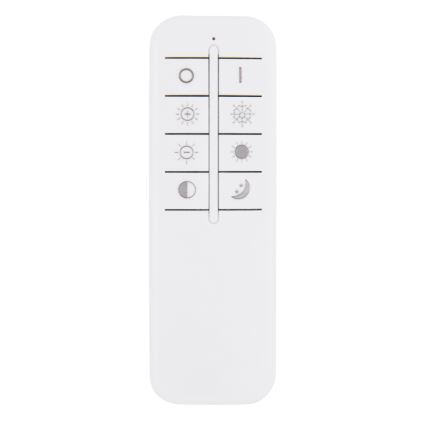 Globo - LED prigušivač lustera na užetu LED/50W/230V 2700-6000K crna + daljinski upravljač