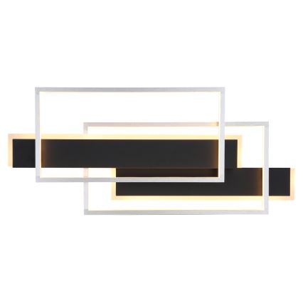 Globo - LED Stropna svjetiljka LED/40W/230V 62x27 cm mat krom/crna