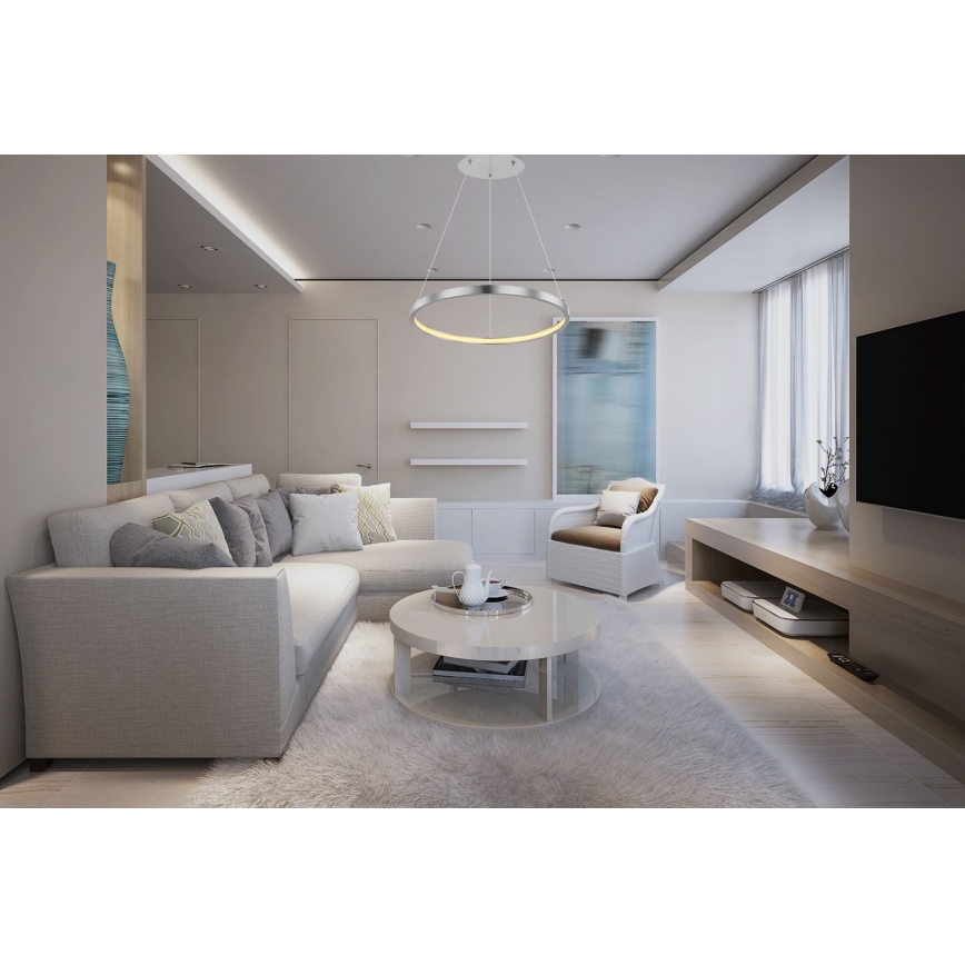 Globo - LED Luster na sajli LED/19W/230V