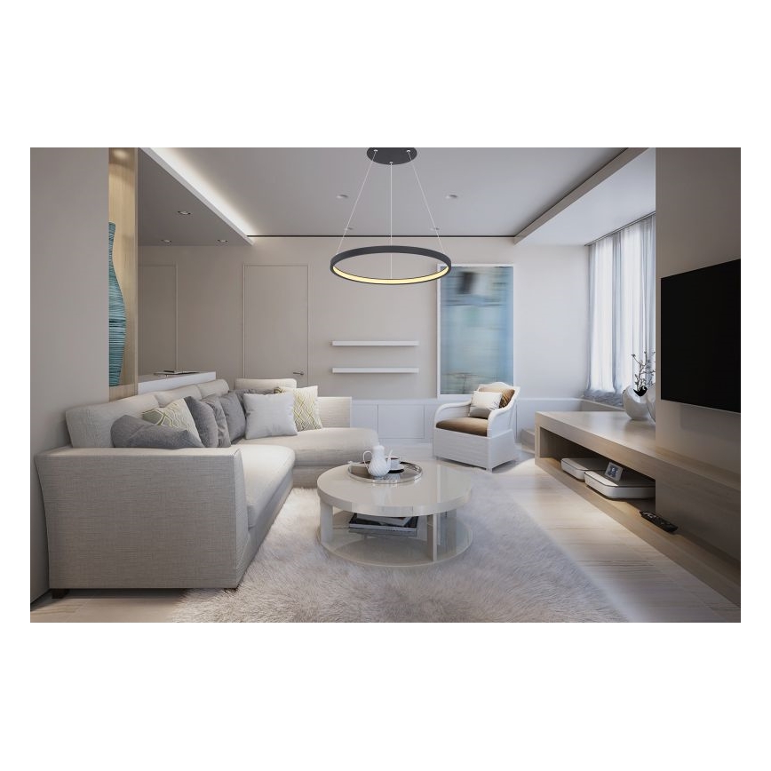 Globo - LED Luster na sajli LED/19W/230V