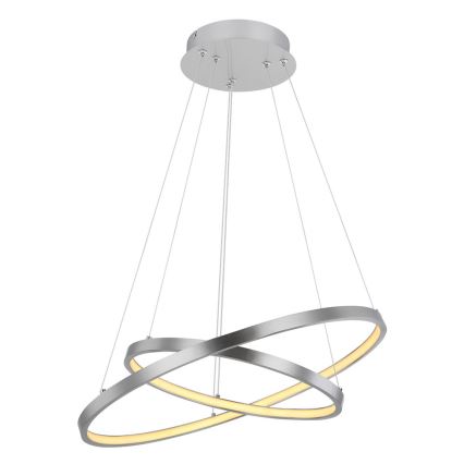 Globo - LED Prigušivi luster na sajli 2xLED/21W/230V