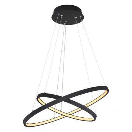 Globo - LED Prigušivi luster na sajli 2xLED/21W/230V