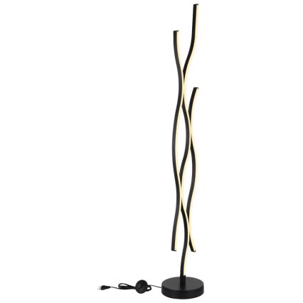 Globo - LED Podna lampa LED/28W/230V 3000K crna