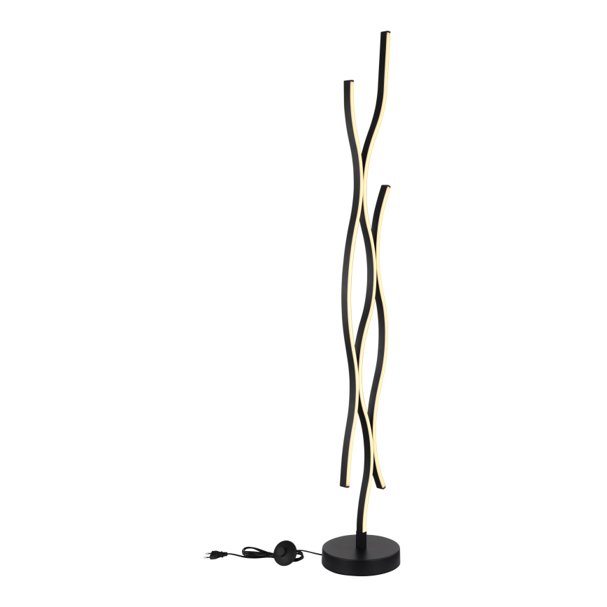 Globo - LED Podna lampa LED/28W/230V 3000K crna