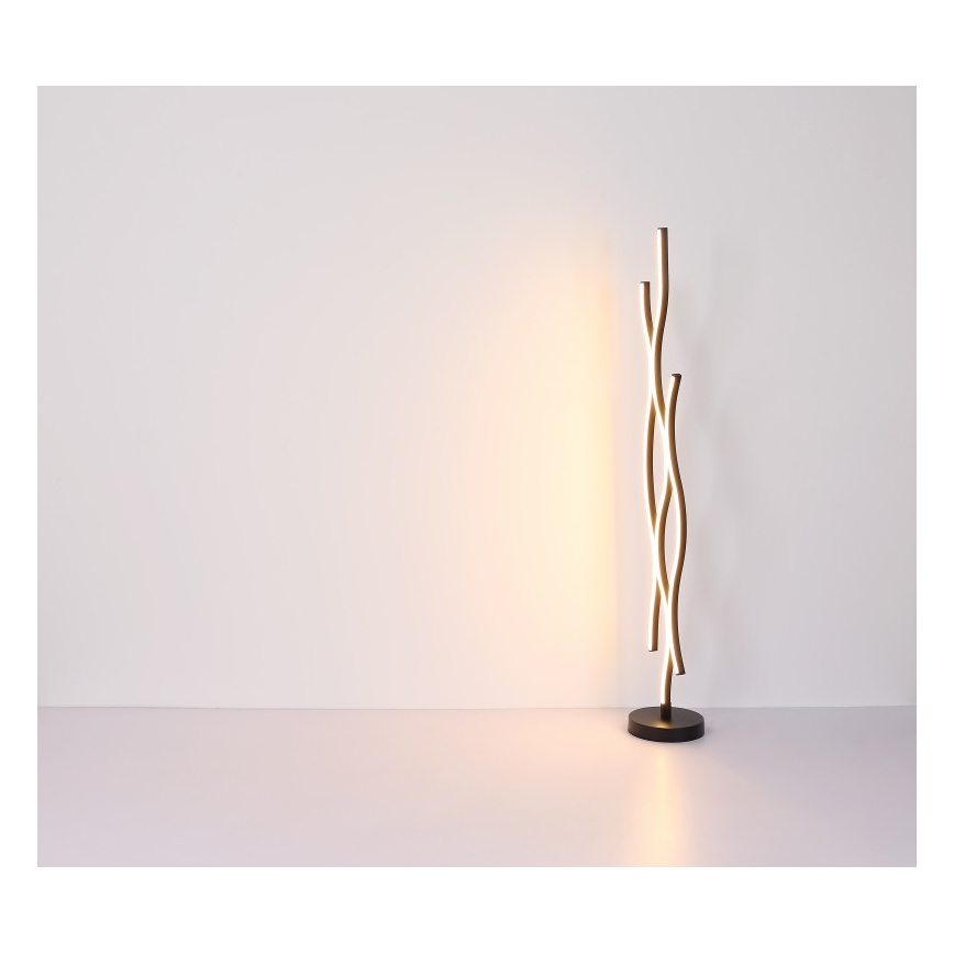 Globo - LED Podna lampa LED/28W/230V 3000K crna