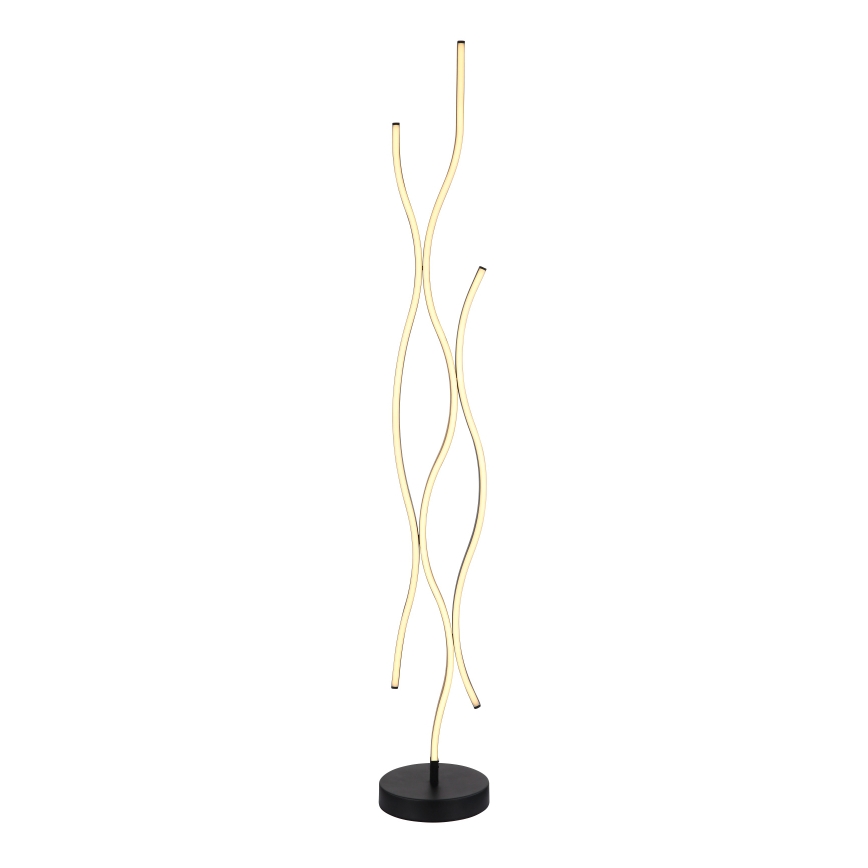 Globo - LED Podna lampa LED/28W/230V 3000K crna/zlatna