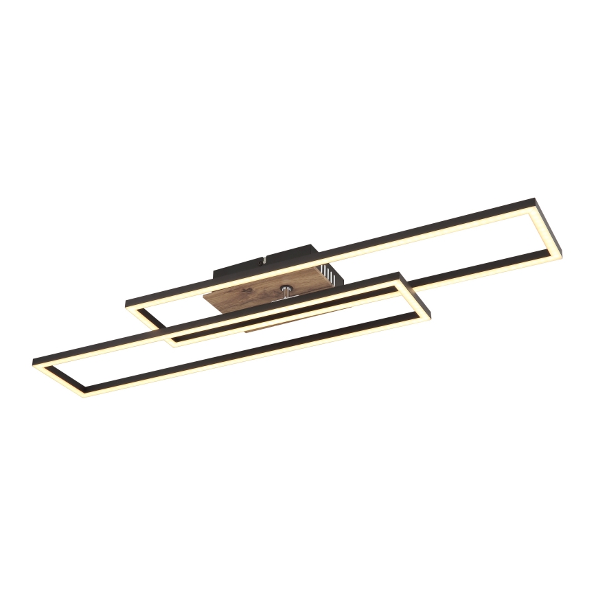 Globo - LED Stropna svjetiljka LED/30W/230V 3000K 60x80 cm crna