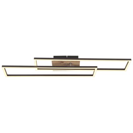 Globo - LED Stropna svjetiljka LED/30W/230V 3000K 60x80 cm crna