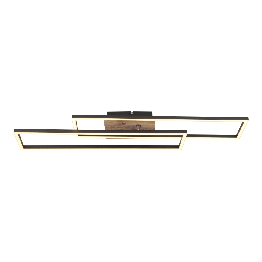 Globo - LED Stropna svjetiljka LED/30W/230V 3000K 60x80 cm crna