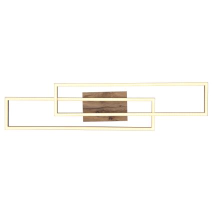 Globo - LED Stropna svjetiljka LED/30W/230V 3000K 60x80 cm crna