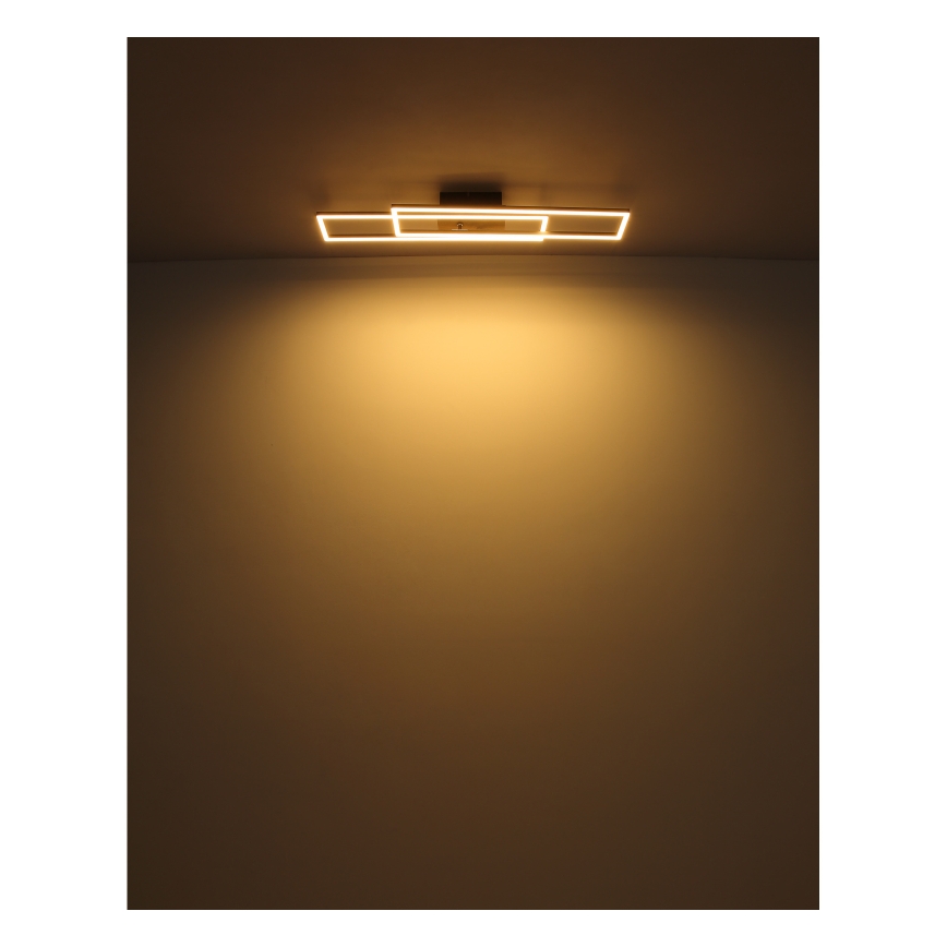 Globo - LED Stropna svjetiljka LED/30W/230V 3000K 60x80 cm crna