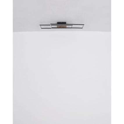 Globo - LED Stropna svjetiljka LED/30W/230V 3000K 60x80 cm crna
