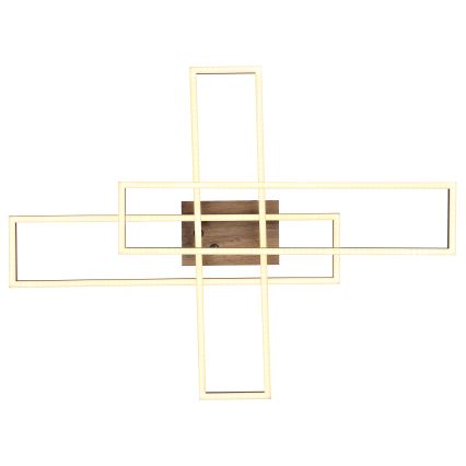 Globo - LED Stropna svjetiljka LED/40W/230V 3000K 60x80 cm crna