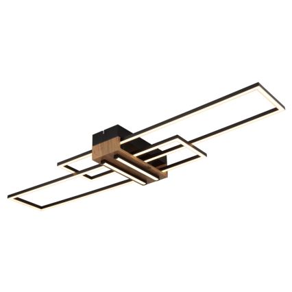Globo - LED Stropna svjetiljka LED/40W/230V 3000K 25x100 cm crna
