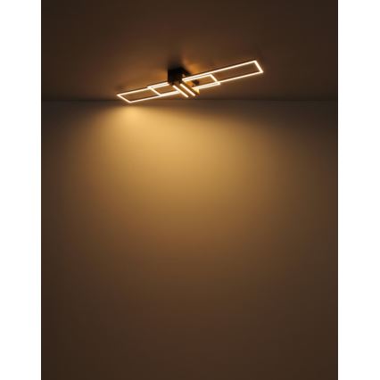 Globo - LED Stropna svjetiljka LED/40W/230V 3000K 25x100 cm crna