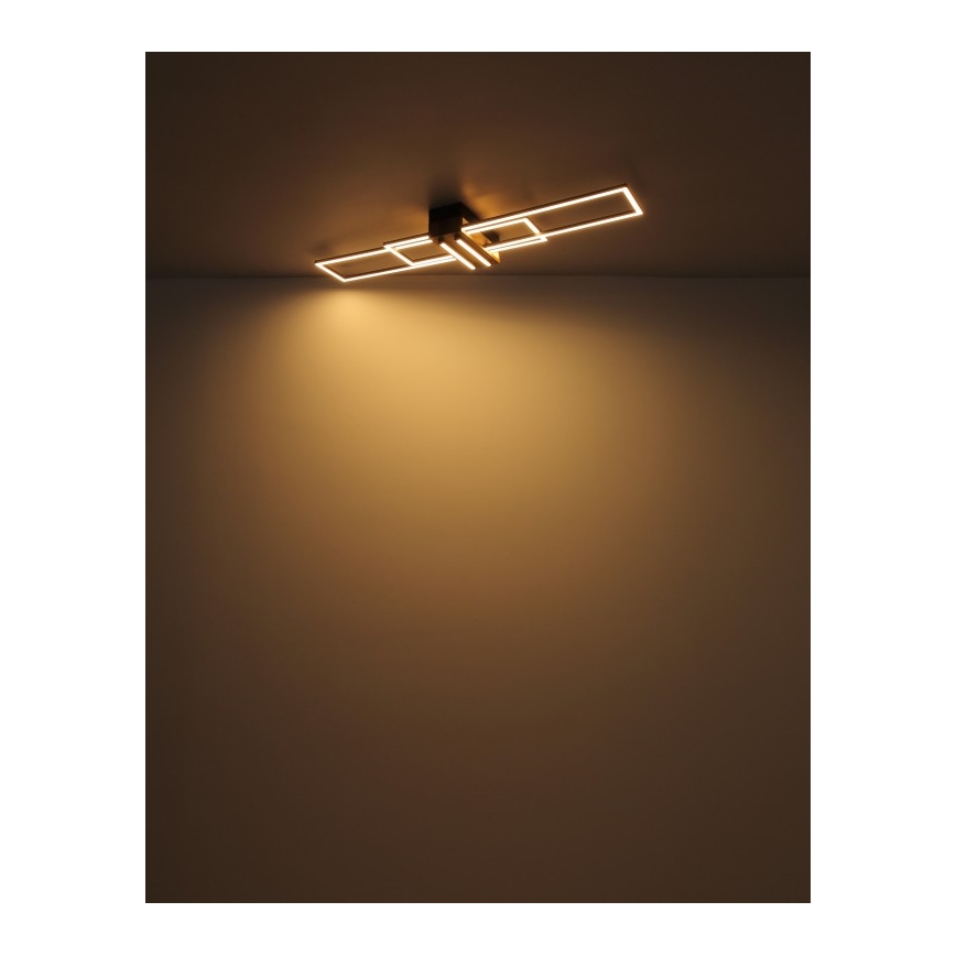 Globo - LED Stropna svjetiljka LED/40W/230V 3000K 25x100 cm crna
