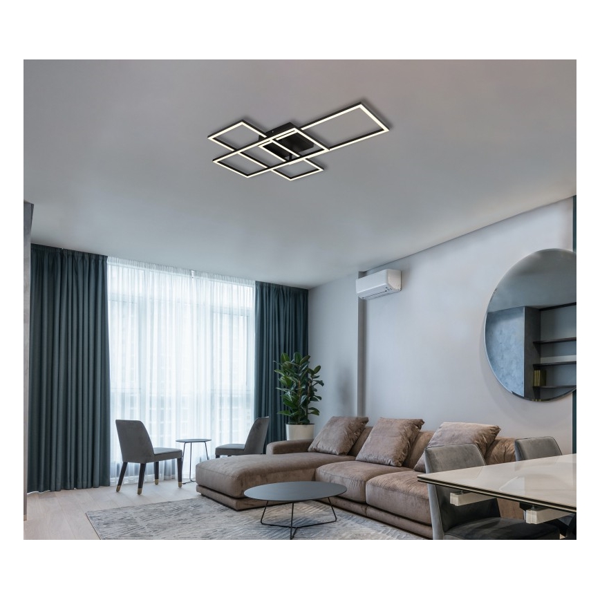 Globo - LED Prigušiva stropna svjetiljka LED/40W/230V 2700-6500K 51x74 cm Wi-Fi Tuya + daljinski upravljač