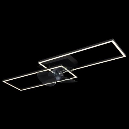 Globo - LED stropna svjetiljka s ventilatorom, s mogućnošću prigušivanja LED/38W/230V 3000-6500K + daljinski upravljač