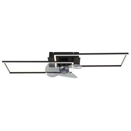 Globo - LED stropna svjetiljka s ventilatorom, s mogućnošću prigušivanja LED/38W/230V 3000-6500K + daljinski upravljač