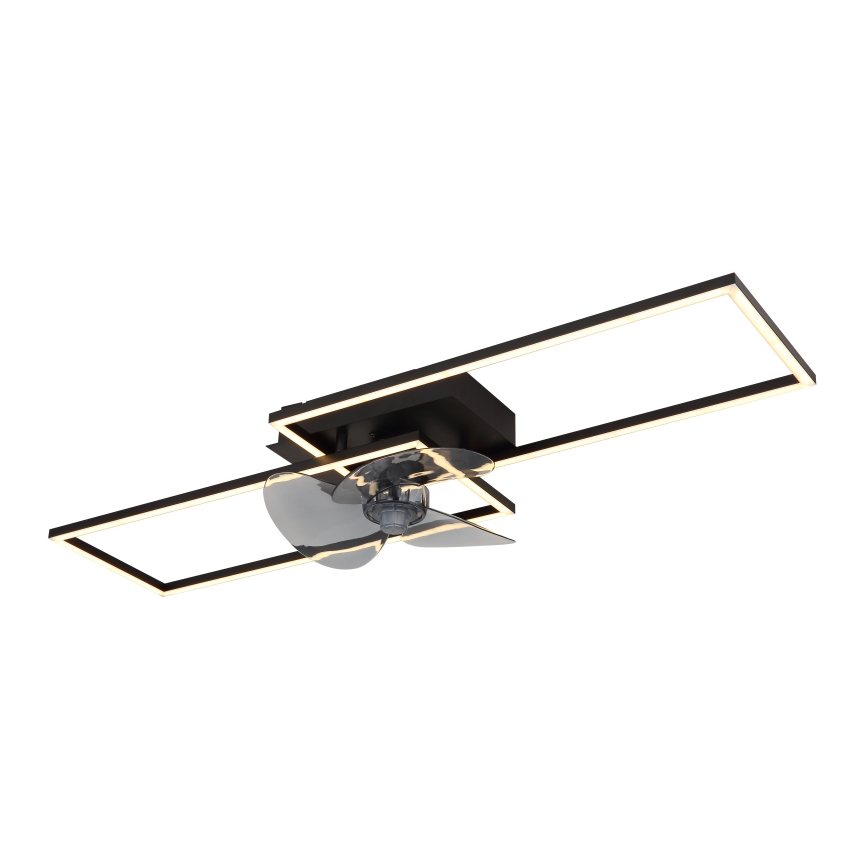 Globo - LED stropna svjetiljka s ventilatorom, s mogućnošću prigušivanja LED/38W/230V 3000-6500K + daljinski upravljač