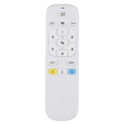 Globo - LED stropna svjetiljka s ventilatorom, s mogućnošću prigušivanja LED/38W/230V 3000-6500K + daljinski upravljač