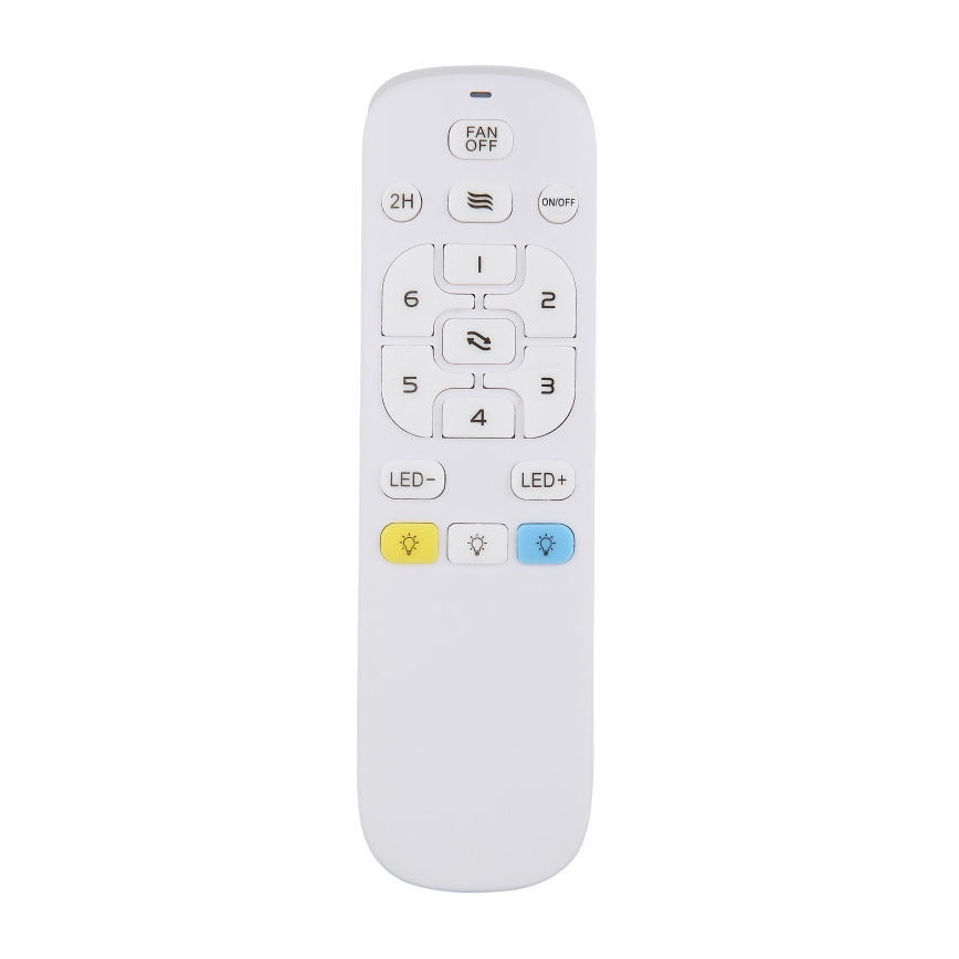 Globo - LED stropna svjetiljka s ventilatorom, s mogućnošću prigušivanja LED/38W/230V 3000-6500K + daljinski upravljač