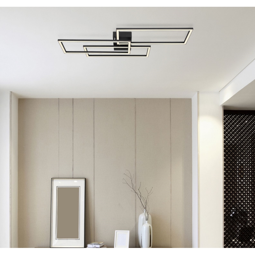 Globo - LED Prigušiva stropna svjetiljka LED/58W/230V 2700-6500K Wi-Fi Tuya + daljinski upravljač