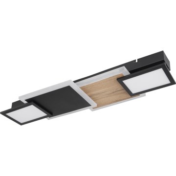 Globo 67279-30 - LED stropna svjetiljka CAROLINE LED/30W/230V 25x71,5 cm bež/crna