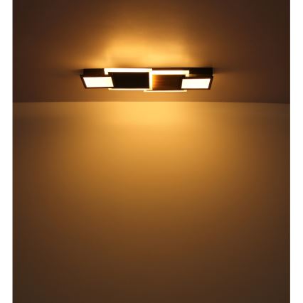 Globo 67279-30 - LED stropna svjetiljka CAROLINE LED/30W/230V 25x71,5 cm bež/crna