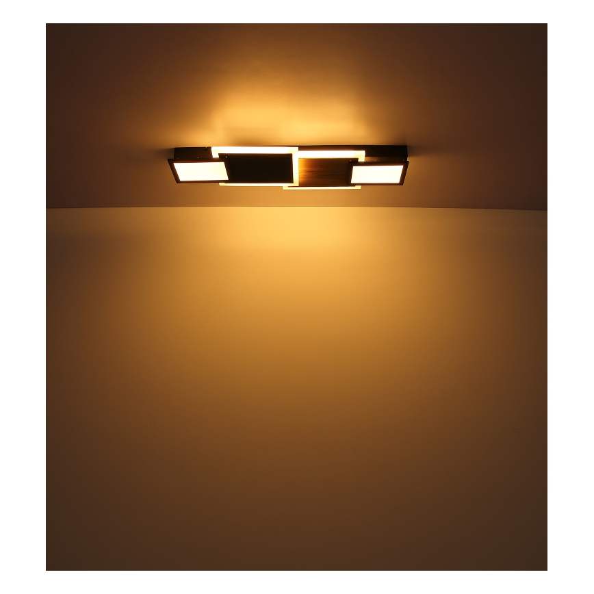 Globo 67279-30 - LED stropna svjetiljka CAROLINE LED/30W/230V 25x71,5 cm bež/crna