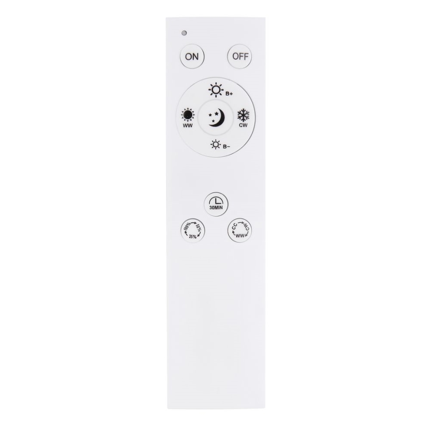 Globo - LED Prigušivi nadgradni luster LED/22W/230V 2700-6000K + daljinski upravljač