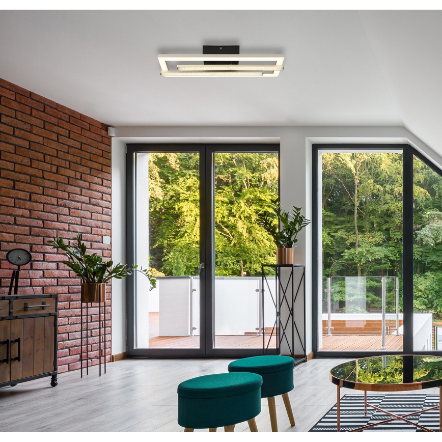 Globo - LED Stropna svjetiljka LED/24W/230V 4000K mat krom
