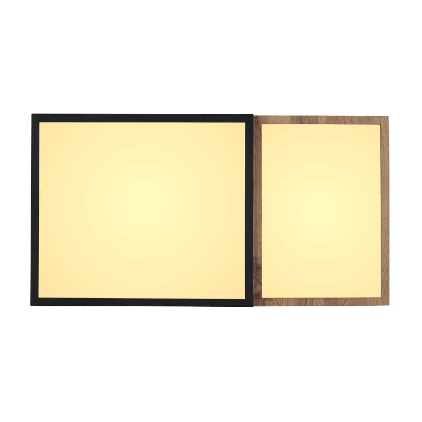 Globo 67286-30 - LED stropna svjetiljka GUNDI LED/30W/230V 35x65 cm smeđa/crna