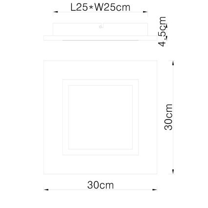 Globo - LED Stropna svjetiljka LED/12W/230V