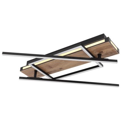 Globo 67299D3 - LED stropna svjetiljka COLLI LED/40W/230V 88x120 cm bež/crna