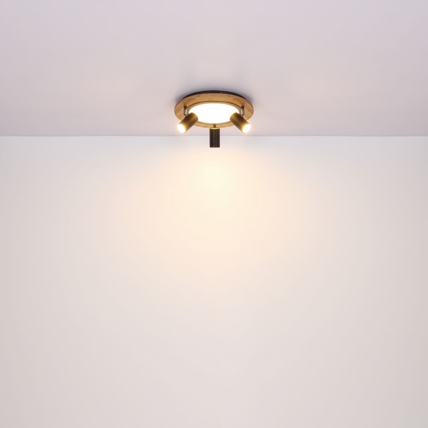 Globo - LED reflektorska svjetiljka 3xGU10/5W/230V + LED/15W/230V