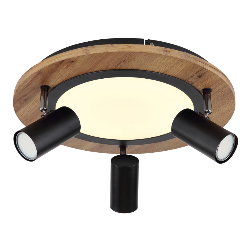Globo - LED Reflektorska svjetiljka 3xGU10/5W/230V + LED/15W/230V