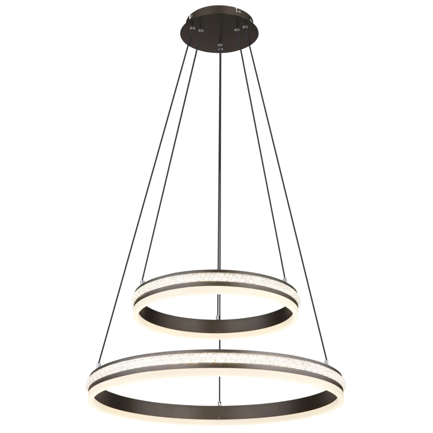 Globo - LED Prigušivi luster na sajli LED/60W/230V 2700K-6000K + daljinski upravljač