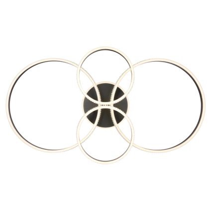 Globo - LED Stropna svjetiljka LED/39W/230V 2700/4500/6500K 106x60 cm antracit
